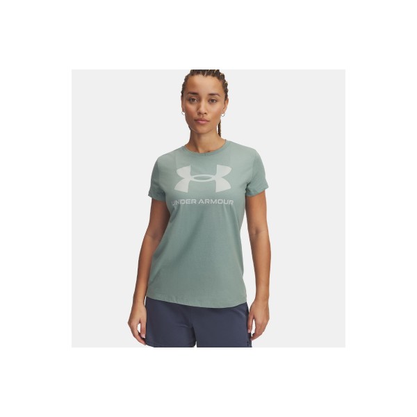 Under Armour Logo Ss T-Shirt Γυναικείο (1356305 348)