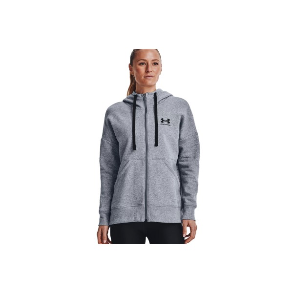 Under Armour Rival Fleece Fz  Ζακέτα Με Κουκούλα Βαμβακερή Γυναικεία (1356400 036)