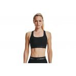 Under Armour Crossback Mid Bra Γυναικείο Μπουστάκι Μαύρο