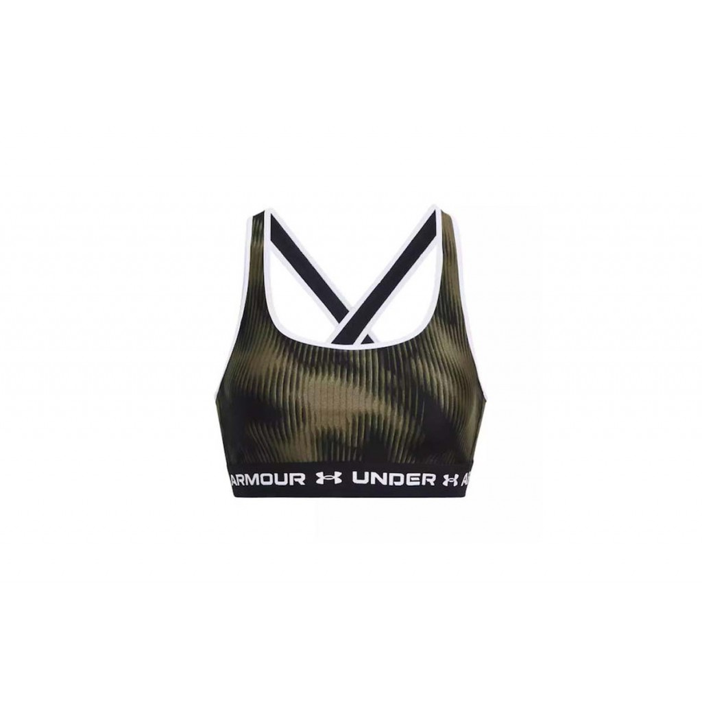 Under Armour Mid Crossback Printed Women's Bra 1361042-390