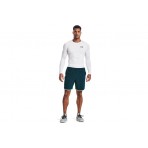 Under Armour HeatGear Ανδρική Μακρυμάνικη Ισοθερμική Μπλούζα Λευκή