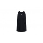 Under Armour Baseline Cotton Tank Ανδρική Αμάνικη Μπλούζα Μαύρη