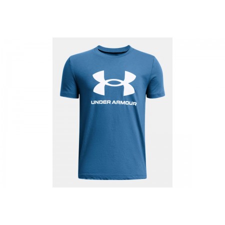 Under Armour B Sportstyle Logo Παιδικό Κοντομάνικο T-Shirt Ρουά