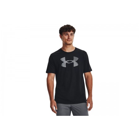 Under Armour Big Logo Fill Ανδρικό Κοντομάνικο T-Shirt Μαύρο