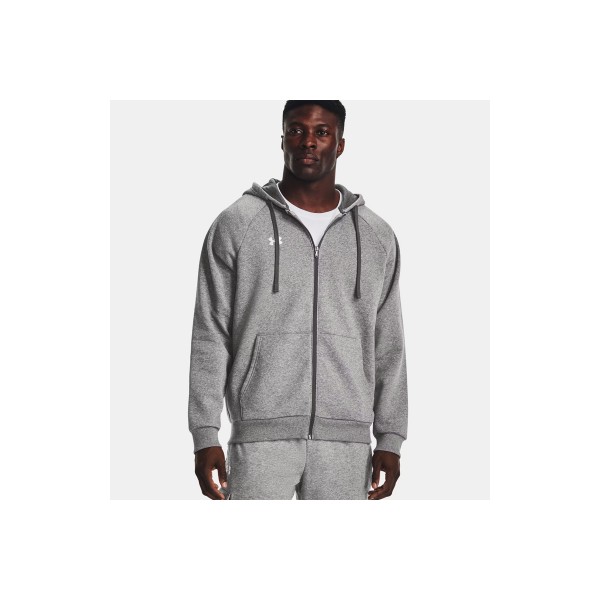 Under Armour Rival Fleece Fz Hoodie Ζακέτα Βαμβακερή Ανδρική (1379767 025)