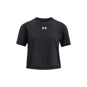 Under Armour Crop Top Sportstyle Logo Ss Κοντομάνικο (1380878 001)