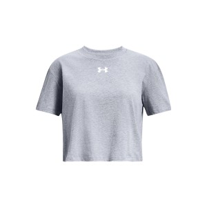 Under Armour Crop Top Sportstyle Logo Ss Κοντομάνικο Γυναικείο (1380878 035)