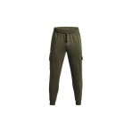 Under Armour Rival Fleece Cargo Jogger Παντελόνι Φόρμας Ανδρικό