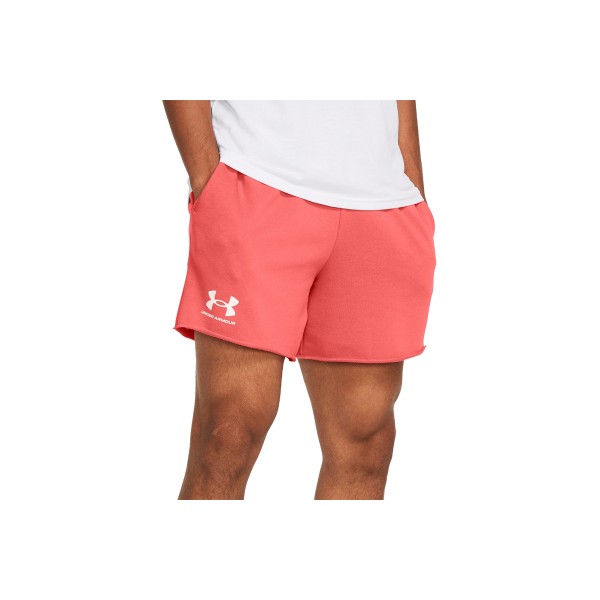 Under Armour Rival Terry 6In Short Βερμούδα Αθλητική Ανδρική (1382427 811)