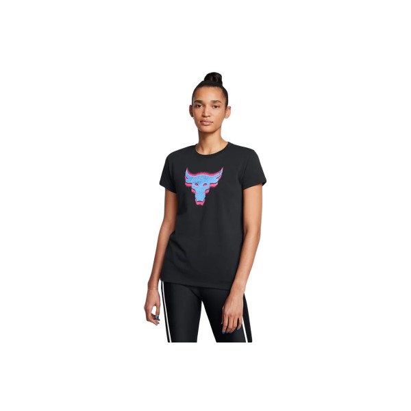 Under Armour Project Rock W Underground Core T-Shirt Γυναικείο (1382708 001)