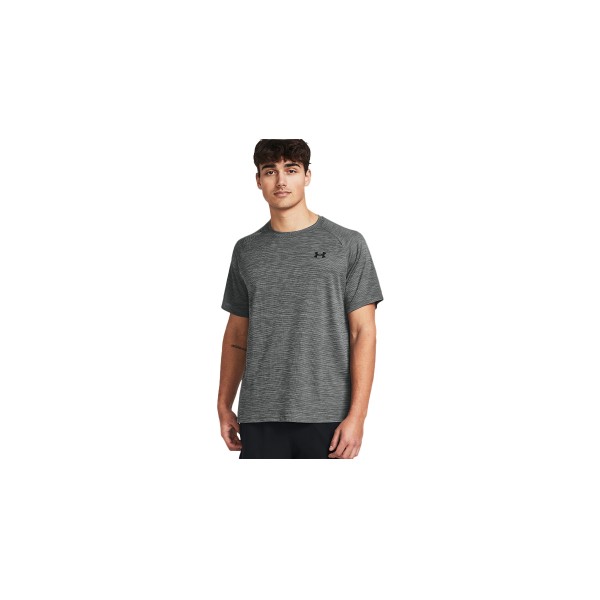 Under Armour Tech Textured Ss T-Shirt Ανδρικό (1382796 025)