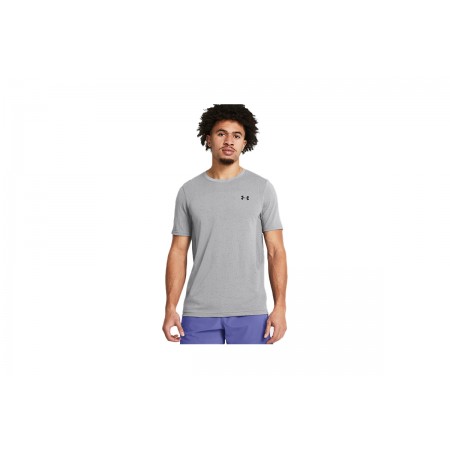 Under Armour Vanish Seamless Ανδρικό Κοντομάνικο T-Shirt Γκρι