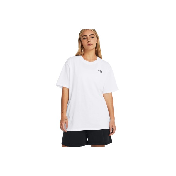 Under Armour Hw Embroid Patch Bfos Ss T-Shirt Γυναικείο (1383045 100)