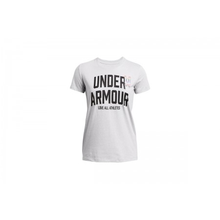 Under Armour Pride SS Γυναικείο Κοντομάνικο T-Shirt Γκρι