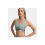 Under Armour Heatgear Mid Branded Μπουστάκι Γυναικείο (1383544 348)