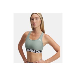 Under Armour Heatgear Mid Branded Μπουστάκι Γυναικείο (1383544 348)