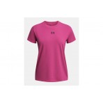 Under Armour Rival Core Γυναικείο Κοντομάνικο T-Shirt Φούξια