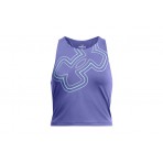 Under Armour Motion Branded Γυναικεία Αμάνικη Crop Top Μπλούζα