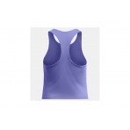 Under Armour Motion Branded Γυναικεία Αμάνικη Crop Top Μπλούζα