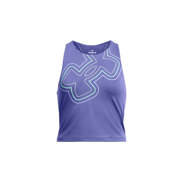 Under Armour Motion Branded Crop Top Αμάνικο Γυναικείο (1384210 561)