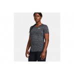 Under Armour Tech Twist V-Neck Κοντομάνικο Αθλητικό T-Shirt Μαύρο