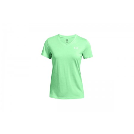 Under Armour Tech SSV-Twist Γυναικείο Κοντομάνικο T-Shirt Λαχανί