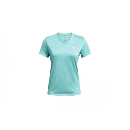 Under Armour Tech SSV-Twist Γυναικείο Κοντομάνικο T-Shirt Βεραμάν