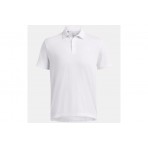 Under Armour Icon Polo Ανδρικό Κοντομάνικο T-Shirt Polo Λευκό