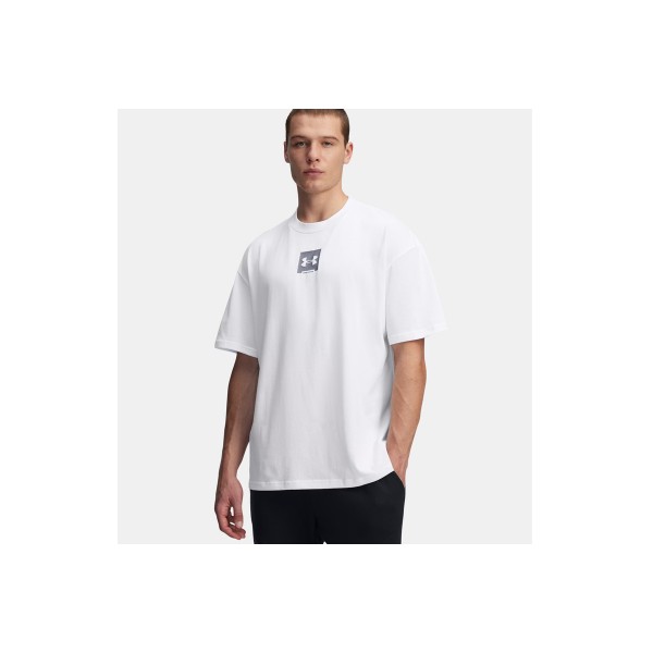 Under Armour Heavyweight Sm Box T-Shirt Ανδρικό (1386803 101)