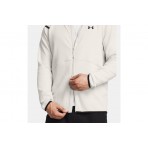 Under Armour Unstoppable Fleece Ανδρική Ζακέτα Λευκή