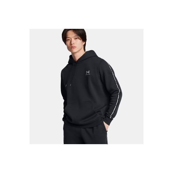 Under Armour Icon Fleece Hd Taping Hoodie Ανδρικό (1389356 001)