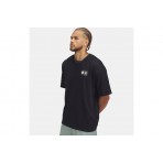 Under Armour M Hwt Hoops Courtside Ss T-Shirt Ανδρικό (1390191 001)