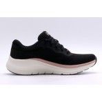 Skechers Glow The Distance Sneakers Μαύρα, Ροζ, Εκρού