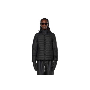 Rains Trekker Hooded Jacket Μπουφάν Puffer (15110 BLACK)