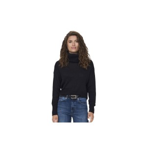 Only Onlnicoya L-S Cowlneck Pullover Knt Μπλούζα Πλεκτή Γυναικεία (15243909 BLACK)