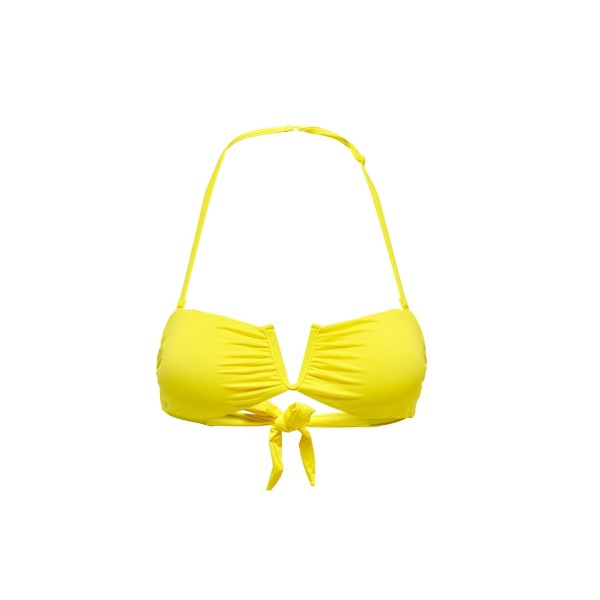 Only Onlelina Wire Bandeu Bikini Top Μαγιό Τοπ (15251580 BLAZING YELLOW)