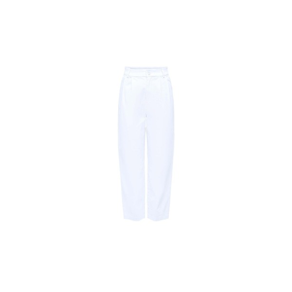 Only Onlmaree Hw Balloon Chino Cc Pnt Παντελόνι Γυναικείο (15263908 BRIGHT WHITE)