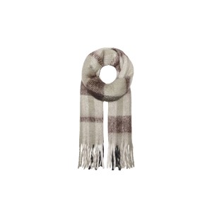 Only Winie Check Scarf Acc Κασκόλ (15272330 CHICORY COFFEE)