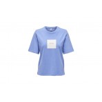 Only Eloise Boxy S-S Text Top Box Jrs T-Shirt (15283000 PROVENCE)