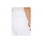 Only Onljuicy Hw Rea Noos Παντελόνι Τζιν Γυναικείο (15288219 WHITE)