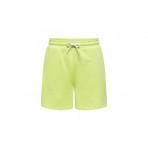 Only Onlsasja Shorts Box Ub Swt Σορτς Αθλητικό Γυναικείο (15293692 SUNNY LIME-DRIVE)