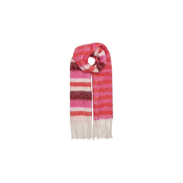 Only Onlvilma Striped Scarf Cc Κασκόλ (15299145 FUCHSIA PURPLE-STRIPE)