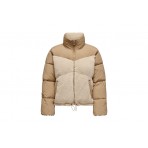 Only Onlsiena Teddy Mix Μπουφάν Puffer Γυναικείο (15322083 BROWN RISE-TANNIN)