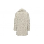 Only Onlviki Faux Fur Duffle Coat Otw Παλτό Γυναικείο (15325921 PUMICE STONE)