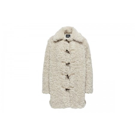 Only Onlviki Faux Fur Duffle Coat Otw Παλτό Γυναικείο 