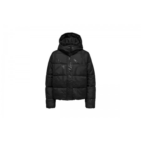 Only Onlmercedes Aop Μπουφάν Puffer Γυναικείο (15326045 BLACK)