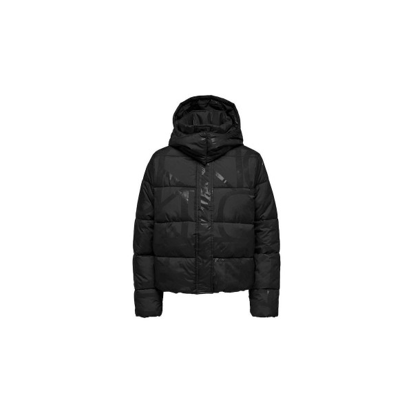 Only Onlmercedes Aop Μπουφάν Puffer Γυναικείο (15326045 BLACK)