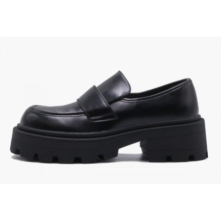 Only Banyu Γυναικεία Chunky Loafers Μαύρα