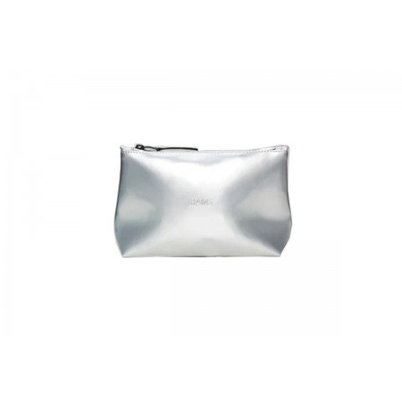 Rains Cosmetic Bag W3 Unisex Νεσεσέρ Ασημί