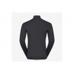 Odlo Active Warm Half Zip Ανδρική Ισοθερμική Μακρυμάνικη Μπλούζα Μαύρη